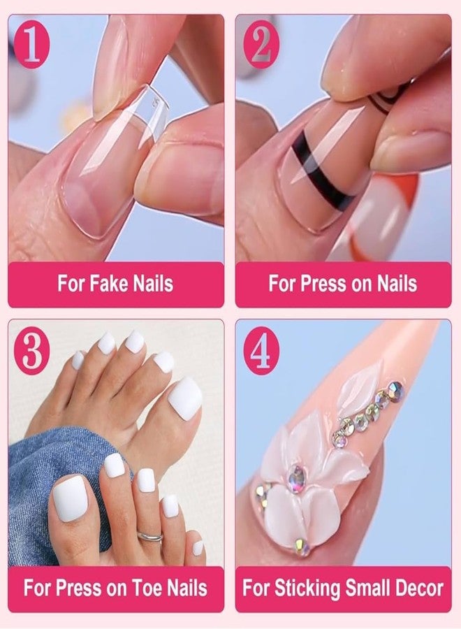Maigitur 30ML Super Strong Nail Glue for Press Ons, Fake Nail Tips, Acrylic Nails No Uv Light Needed Nail Bond Brush in Nail Glue for Press On Nails Long Lasting Nails Glues for Beginners DIY Home - Image 5